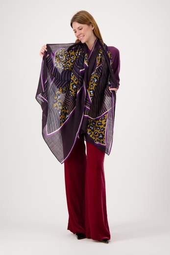 INOUI EDITIONS LOV PURPLE SCARF 70