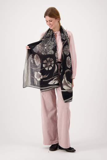 INOUI EDITIONS GUSTAV NOIR SCARF 80