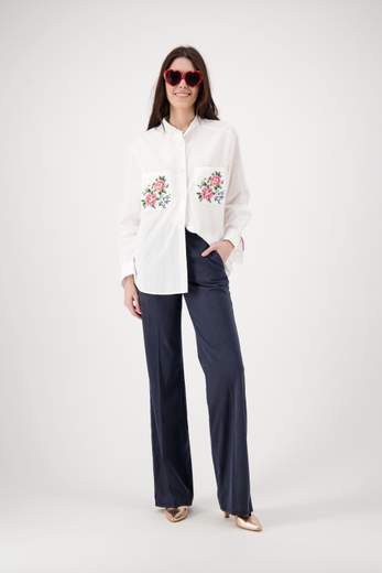 MIKI THUMB MENABI RICAMO WHITE