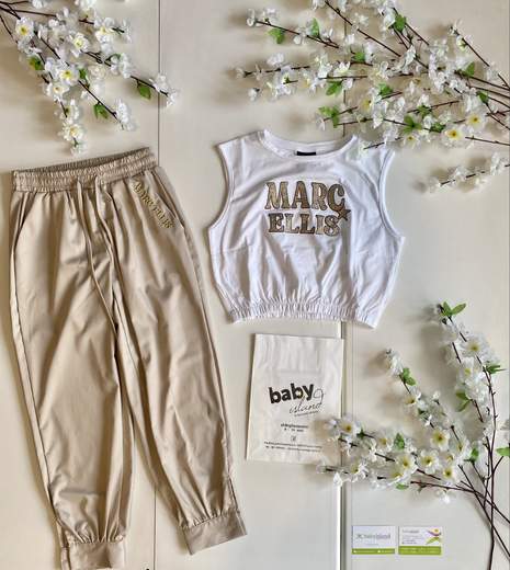 marc ellis Pantalone raso