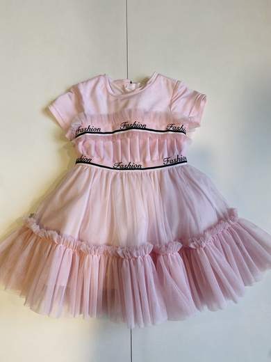 fun&fun Abito t-shirt e tulle