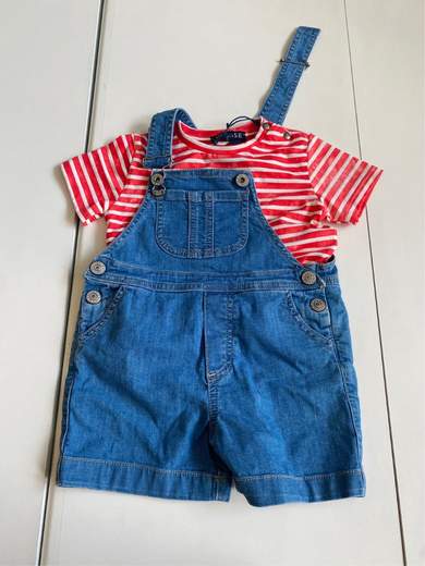 salopette di jeans Please per bambine