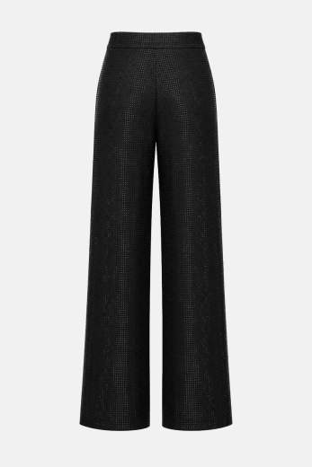 TWENTYFOURHAITCH PANTALONE DRITTO CON STRASS