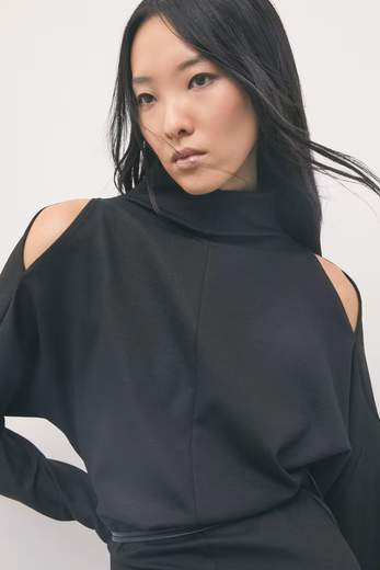 PATRIZIA PEPE ABITO MINI CUT OUT
