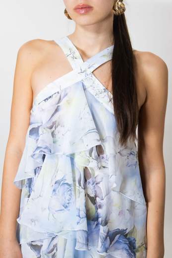 Silence limited ABITO SMANICATO LUNGO A BALZE