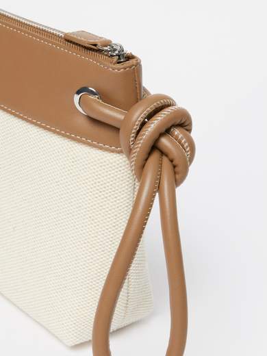 MAX MARA BEACHWEAR POCHETTE IN CANVAS