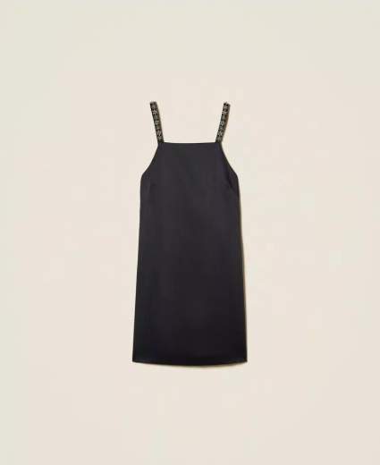 TWINSET ABITO CORTO IN DUCHESSE