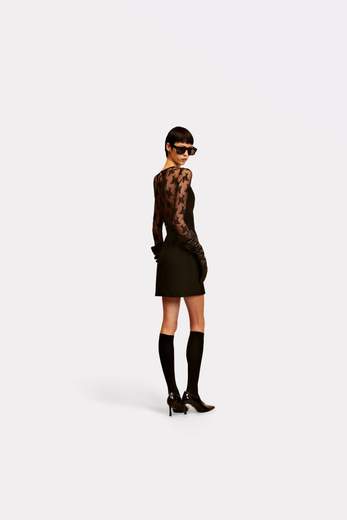 ANIYE BY MINI DRESS CON INSERTI IN PIZZO