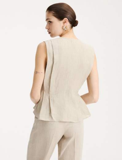 Marella TOP IN TELA DI LINO