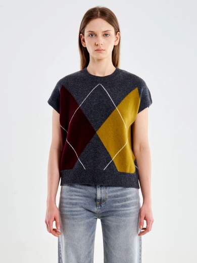 VICOLO GILET GIROCOLLO