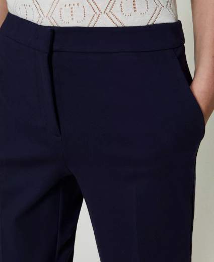 TWINSET PANTALONE A SIGARETTA DONNA
