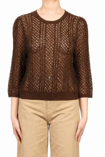 VICOLO MAGLIA IN CROCHET A 3/4