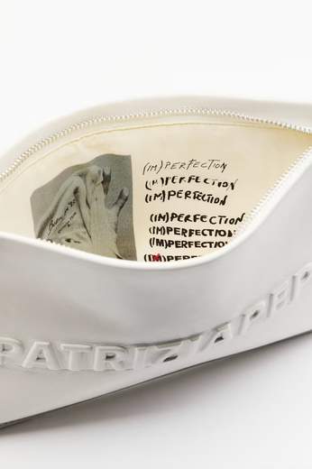 PATRIZIA PEPE CLUTCH IN PELLE