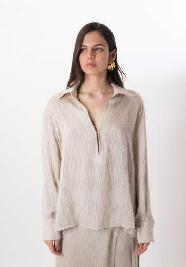 rame CAMICIA SCOLLO A 