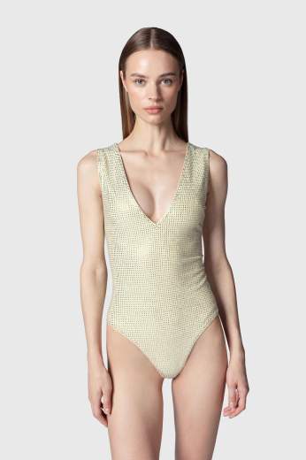 TWENTYFOURHAITCH BODY CON STRASS