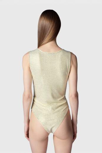 TWENTYFOURHAITCH BODY CON STRASS