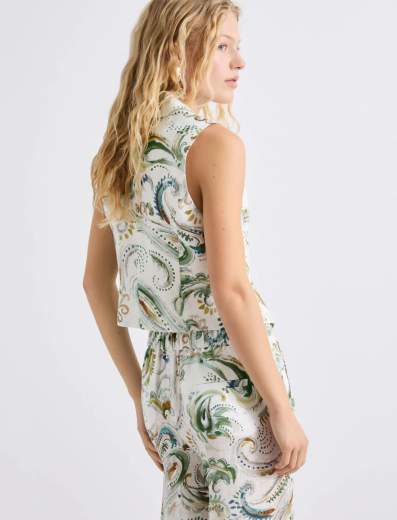 Marella GILET IN LINO