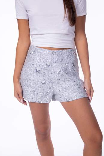 TWENTYFOURHAITCH SHORT IN BOUCLE'
