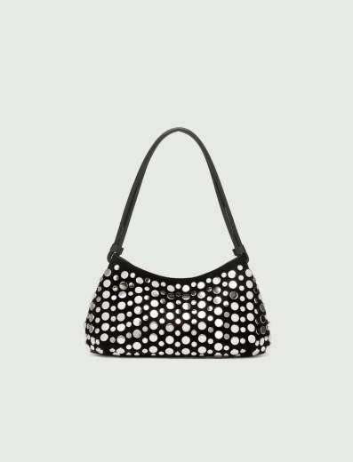 Marella BORSA ECOCAMOSCIO CON BORCHIE