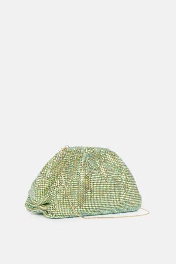 TWENTYFOURHAITCH POCHETTE CON STRASS