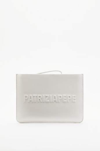 PATRIZIA PEPE CLUTCH IN PELLE