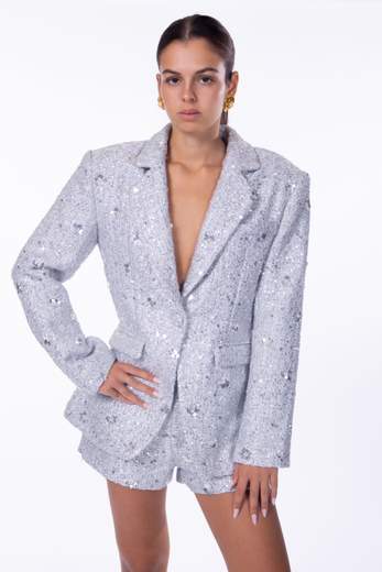 TWENTYFOURHAITCH GIACCA MONOPETTO IN BOUCLE'