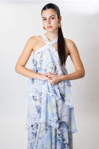 Silence limited ABITO SMANICATO LUNGO A BALZE