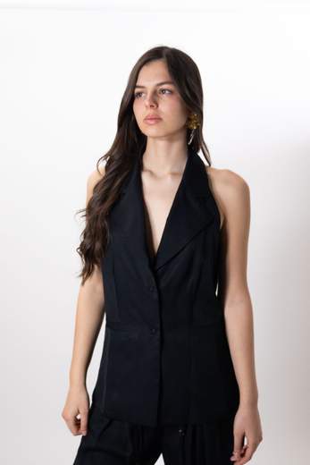 Cristinaeffe GILET MONOPETTO CON REVERSE