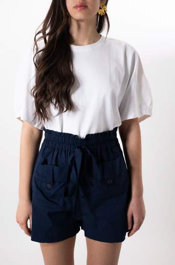 Cristinaeffe SHORT CON ELASTICO IN VITA