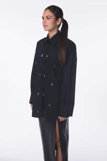 Silence limited CAMICIA OVER CON PUNTI LUCE