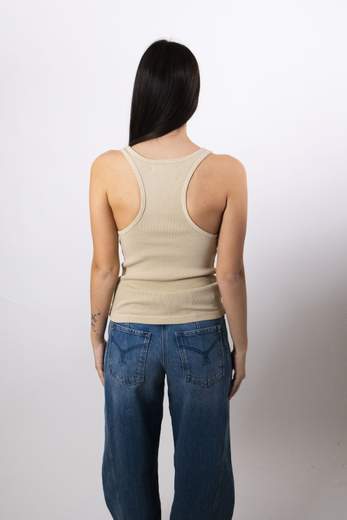 ICON DENIM CANOTTA A COSTINE