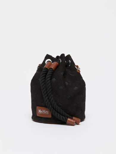 MAX MARA BEACHWEAR BORSA A SECCHIELLO CON COULISSE