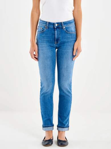 VICOLO JEANS CROPPED A VITA MEDIA