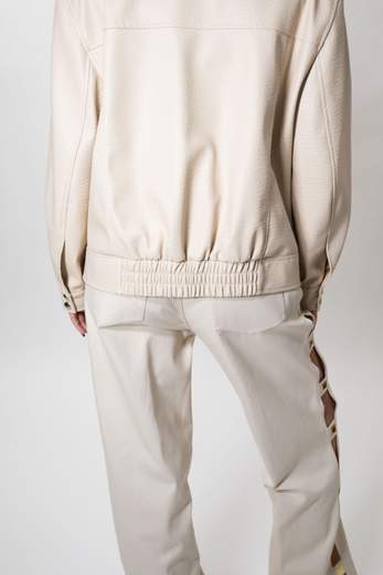 rame BOMBER ECOPELLE MARTELLATA