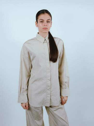 MM Max Mara BLUSA OVERSIZIE IN NYLON