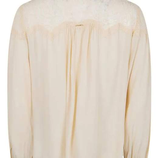 TWINSET CAMICIA TAGLIO DRITTO CON SCIARPA