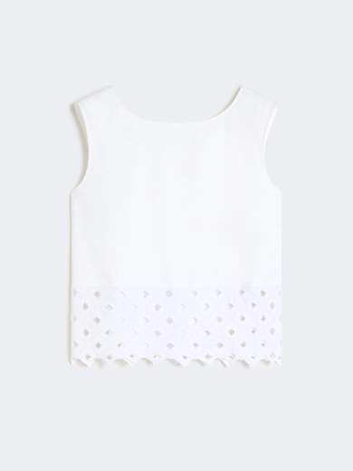 MAX MARA BEACHWEAR TOP CROP SMANICATO