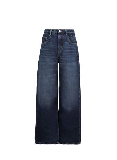 ICON DENIM POPPY GAMBA LARGA E VITA MEDIA