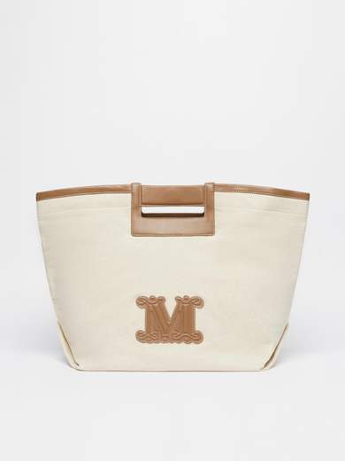 MAX MARA BEACHWEAR BORSA IN CANVAS