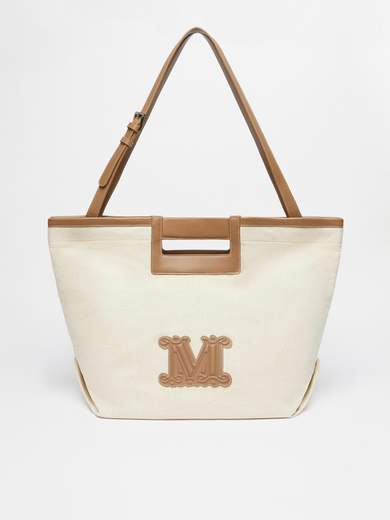 MAX MARA BEACHWEAR BORSA IN CANVAS