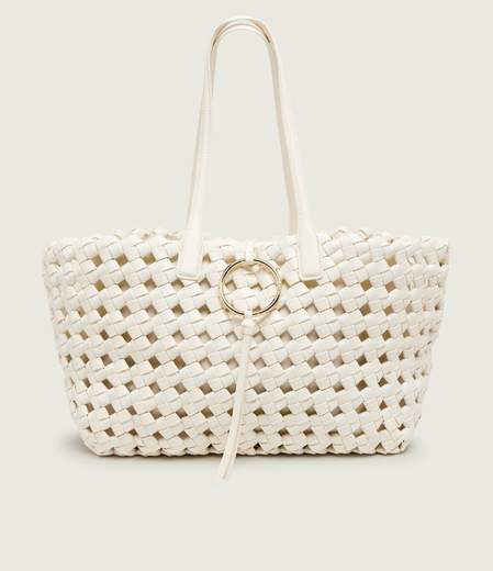 Marella BORSA SHOPPING IN TESSUTO SPALMATO