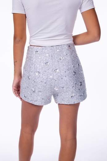 TWENTYFOURHAITCH SHORT IN BOUCLE'
