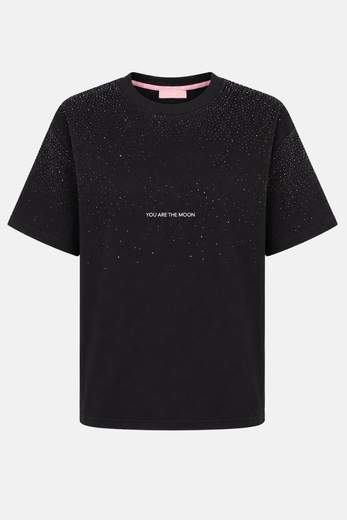 TWENTYFOURHAITCH T-SHIRT CON SPALLE IMBOTTITE
