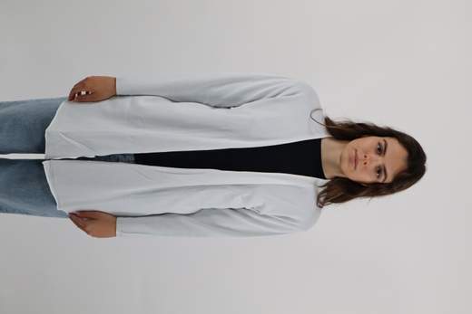 SOLO TRE CARDIGAN LUNGO DONNA