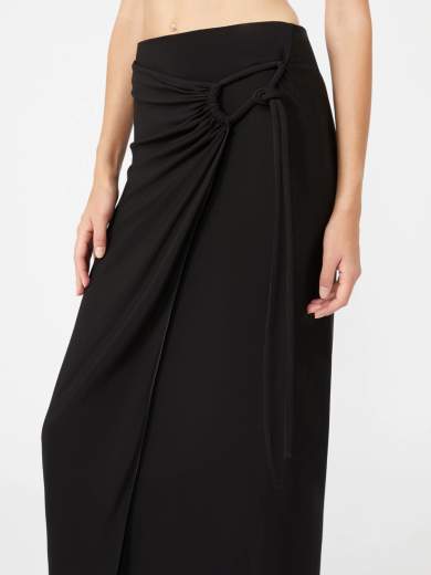 MAX MARA BEACHWEAR GONNA MIDI A PORTAFOGLIO