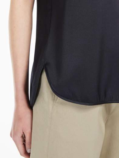 MM Max Mara TOP DI RASO DI SETA DONNA