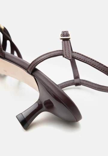 Marella SANDALO IN PELLE A GABBIA