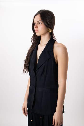 Cristinaeffe GILET MONOPETTO CON REVERSE