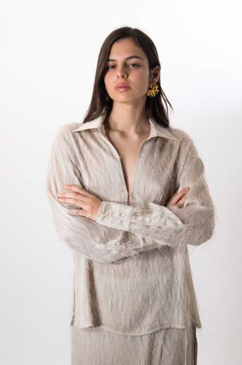 rame CAMICIA SCOLLO A 