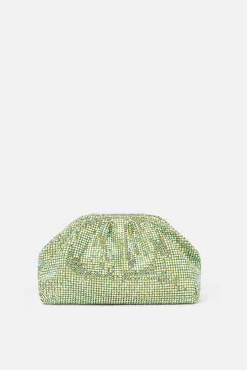 TWENTYFOURHAITCH POCHETTE CON STRASS